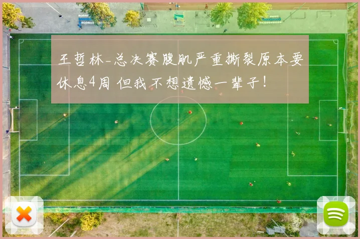 王哲林_总决赛腹肌严重撕裂原本要休息4周 但我不想遗憾一辈子!