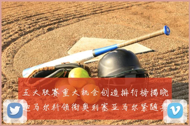 五大联赛重大机会创造排行榜揭晓迪马尔科领衔奥利塞亚马尔紧随其后