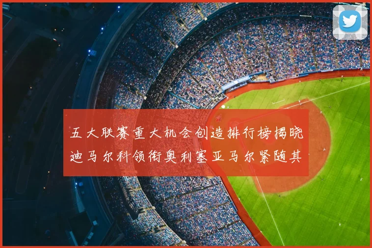 五大联赛重大机会创造排行榜揭晓迪马尔科领衔奥利塞亚马尔紧随其后