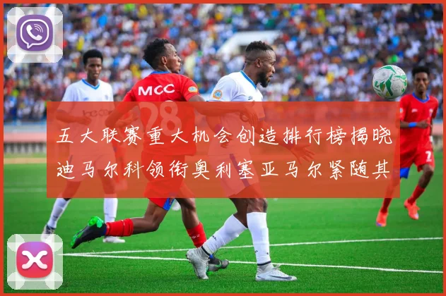 五大联赛重大机会创造排行榜揭晓迪马尔科领衔奥利塞亚马尔紧随其后